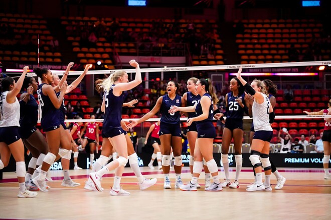 Камбэк не удался. США и Канада определили четвертьфиналиста ЧМ по волейболу