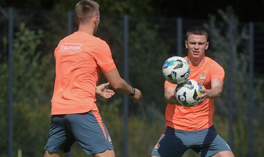 ФОТО. Тренировка Шахтера в Кракове без игроков сборной