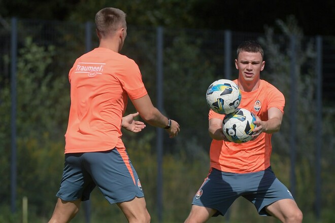 ФОТО. Тренировка Шахтера в Кракове без игроков сборной