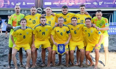 Объявлен состав сборной Украины на Суперфинал Евролиги по пляжному футболу