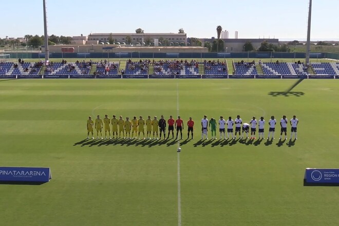 Сборная Украины U-19 уступила сверстникам из Англии на турнире в Испании