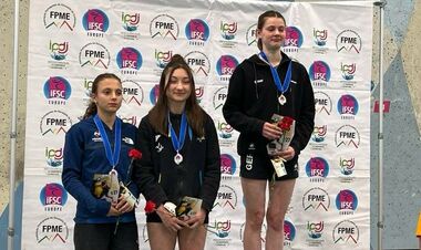 Рафаэль Казбекова взяла серебро на молодежном Кубке Европы по скалолазанию