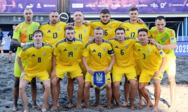 Пляжный футбол. Сборная Украины определилась с составом на этап Евролиги