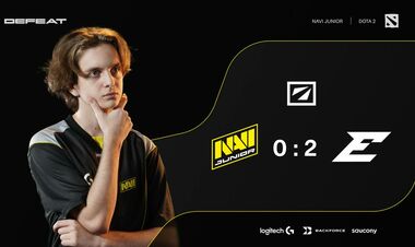Українці з NAVI Junior сенсаційно програли на DreamLeague Season 26
