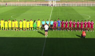 Украина U-17 проиграла Катару U-18 на международном турнире в Хорватии