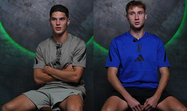 ВІДЕО. Судаков та Ванат дали цікаві інтерв'ю у таборі збірної України