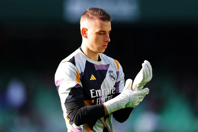 Реал впечатлен поступком Лунина. Он отказался играть с украинцами