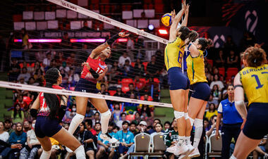 Бразилия (ж) – Франция (ж). 1/4 финала ЧМ по волейболу. Смотреть онлайн