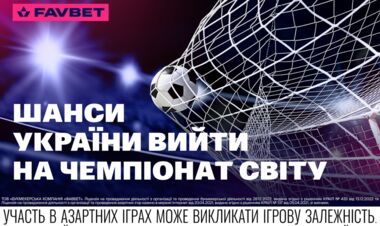 Букмекери оцінили шанси України вийти на Чемпіонат світу