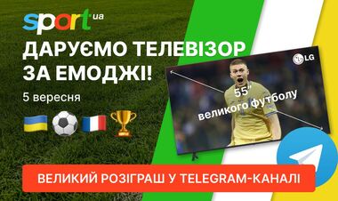 Даруємо телевізор за емоджі