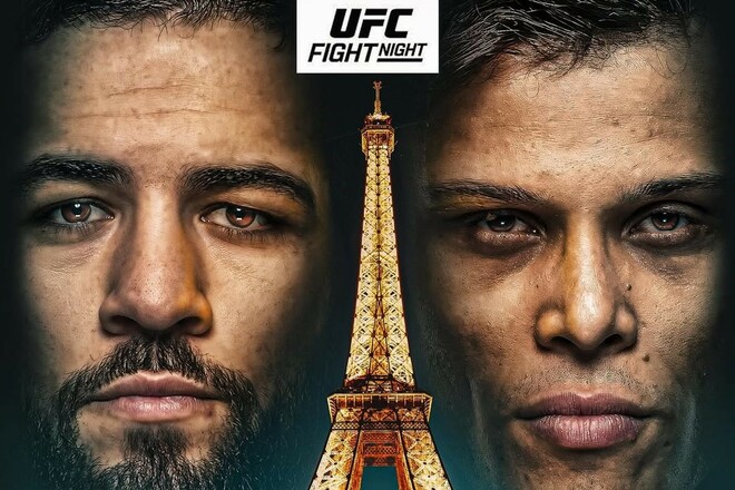 Нассурдін Імавов – Кайо Борральо. Повний кард турніру UFC в Парижі