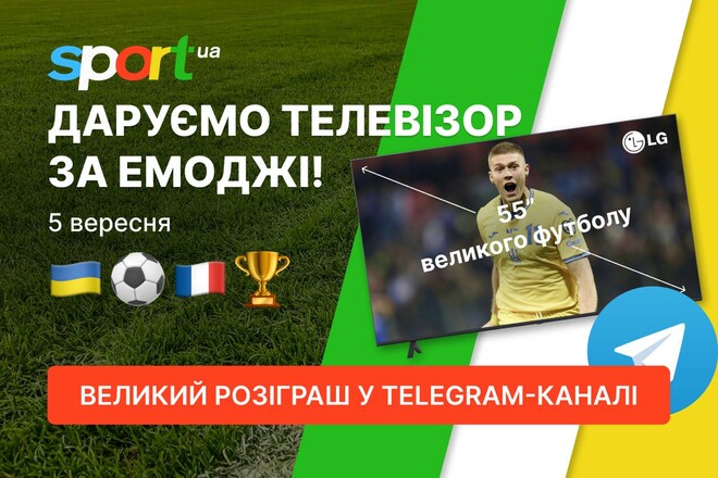 Даруємо телевізор за емоджі