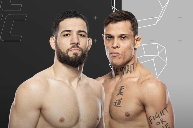 UFC в Париже. Нассурдин Имавов – Кайо Борральо. Смотреть онлайн LIVE