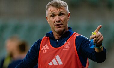 ФОТО. Ребров вигадав план. Тренування збірної України напередодні Франції