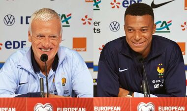 ВИДЕО. Слова Мбаппе и Дешама перед матчем Украина – Франция