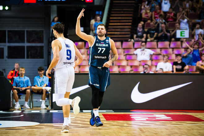 Євробаскет-2025. Дабл-дабл від Дончича. Словенія переграла Ізраїль