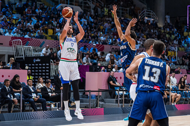 Євробаскет-2025. Італійці впевнено розібралися із кіпріотами