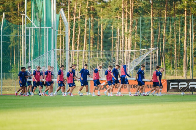ФОТО. Тренування збірної України U-21 в Литві