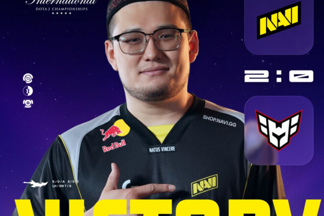 NAVI переиграли HEROIC на The International 2025 по Dota 2
