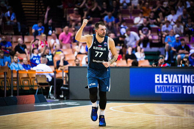 Лука Дончич завершив груповий етап Євробаскету з найкращими показниками