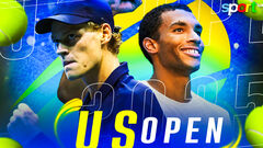 Jannik Sinner-Felix Ozh-Alyasim. Forecast for US OPEN 2025