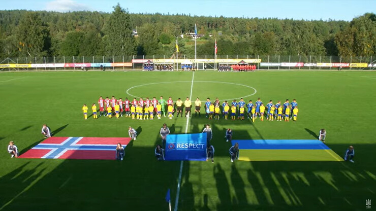 Україна U-18 яскраво розгромила норвежців на старті турніру в Швеції