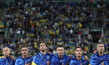 ВИДЕО. Как сборная Украины исполнила гимн страны перед матчем с Францией