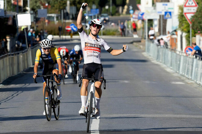 Николай Говорун стал серебряным призером велогонки Circuito di Cesa