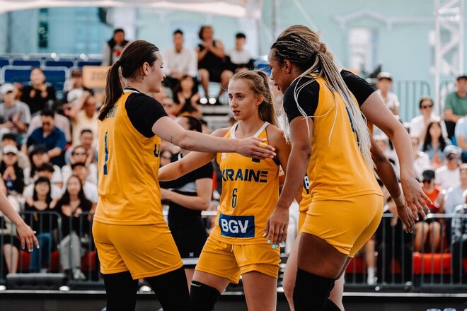 Франция (Ж) – Украина (Ж). ЧЕ по баскетболу 3х3. Смотреть онлайн. LIVE