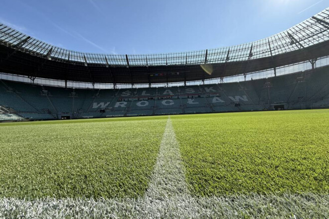 Україна проведе четвертий матч на стадіоні у польському Вроцлаві