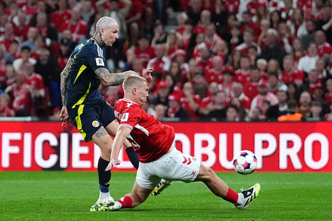 Данія та Шотландія не виявили сильнішого у матчі кваліфікації ЧС