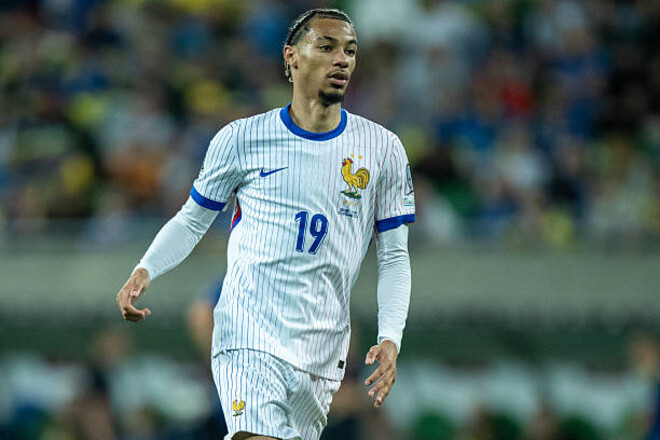 Екітіке дебютував у складі збірної Франції в матчі проти України