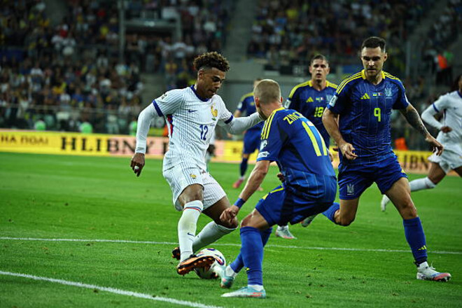 Реализация синих была более эффективной. Статистика матча Украина – Франция