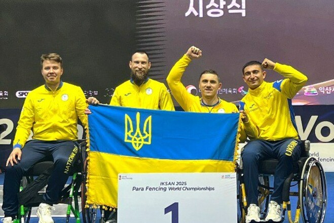 Ще три медалі взяла збірна України на ЧС із пара-фехтування