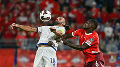 Switzerland - Kosovo - 4: 0. Tupl embolo for cantons. Video Heads and Review