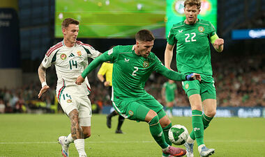 Матч в Дублине между Ирландией и Венгрией стал самым посещаемым в туре