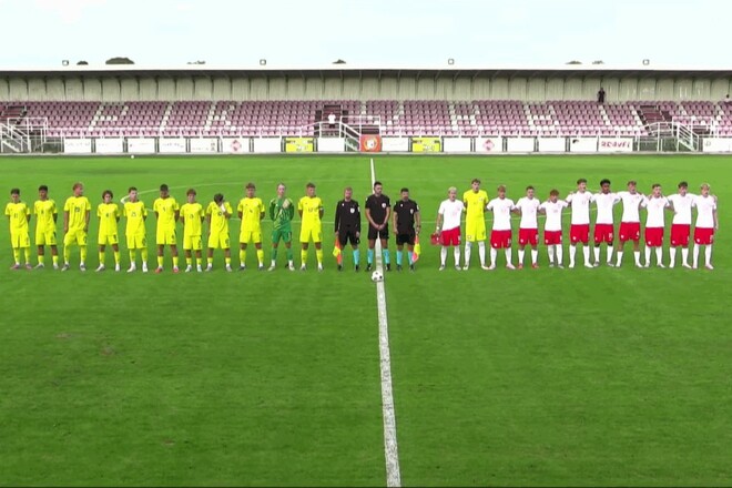 Дубль легионера Штутгарта. Украина U-17 сыграла вничью с Польшей U-18