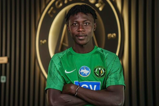 OFFICIALLY. Polissya signed 18-year-old Jamal Abubakar