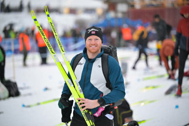 Норвежский лыжник впервые стал отцом. У него родился сын
