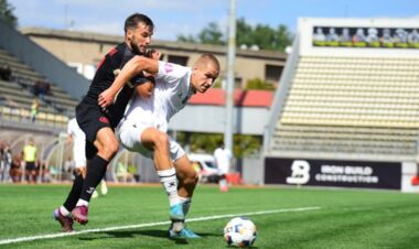 Перша ліга. Запорізький «Металург» у меншості програв ФК ЮКСА