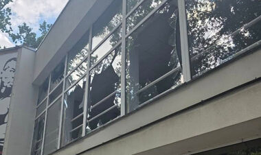 Унаслідок російської ракетної атаки постраждала арена київського Сокола