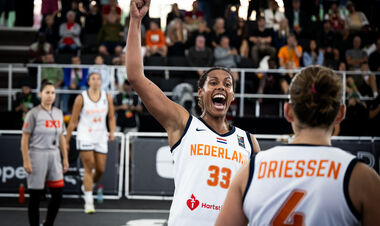 Женская сборная Нидерландов стала чемпионом Европы по баскетболу 3х3