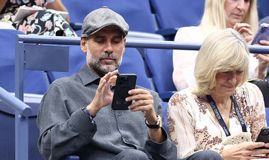 ФОТО. Гвардіола приїхав до Нью-Йорка на фінал US Open Сіннер – Алькарас