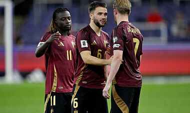 Де Брюйне обійшов Азара в списку бомбардирів збірної Бельгії