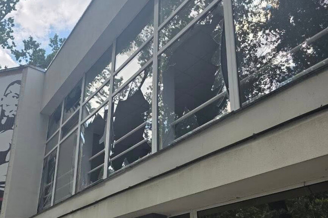 Унаслідок російської ракетної атаки постраждала арена київського Сокола