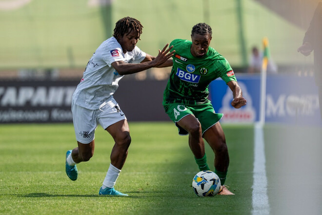 С голами легионеров. Полесье и Колос провели товарищеский матч