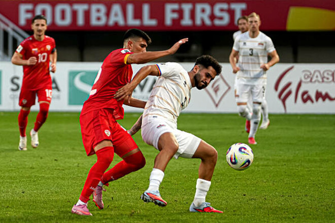 Македонці відвантажили 5 м'ячів і стали лідером групи, де грає Бельгія