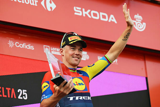 Вуэльта Испании 2025. 15-й этап велогонки выиграл Мадс Педерсен