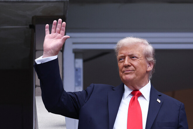 ФОТО. Президент США Дональд Трамп прибыл на финал US Open Синнер – Алькарас