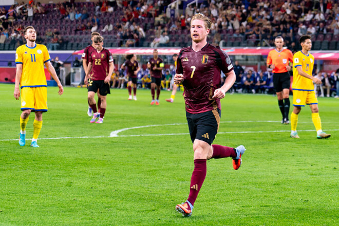 Відправили до Азії: Бельгія забила Казахстану 6 голів у матчі відбору до ЧС